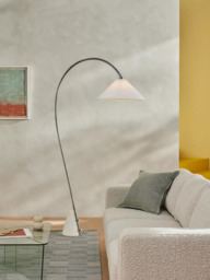 MADE Mason Curved Floor Lamp - thumbnail 5