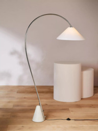 MADE Mason Curved Floor Lamp - thumbnail 2