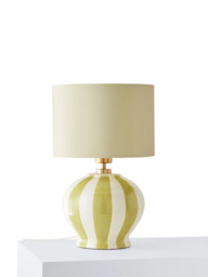 John Lewis Burano Striped Ceramic Table Lamp - thumbnail 3