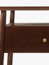 Swoon Auburn 1 Drawer Bedside Table, Light Brown - thumbnail 5