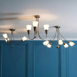John Lewis Mizar Ceiling Light, 5 Arm - thumbnail 6