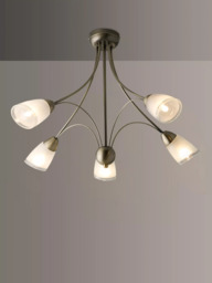 John Lewis Mizar Ceiling Light, 5 Arm - thumbnail 1