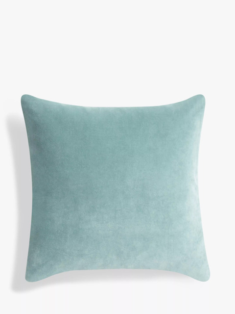 John Lewis Cotton Velvet Cushion - image 1