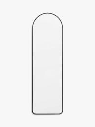 Gallery Direct Riverside Arched Metal Frame Wall Mirror, 150 x 45cm