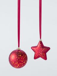 John Lewis LED Battery Operated Celestial Lit Bauble - thumbnail 6