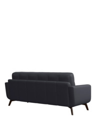 John Lewis Barbican Grand 4 Seater Leather Sofa, Dark Leg - thumbnail 4