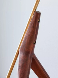 west elm Caldas Wood Table Lamp, Light Brown - thumbnail 3