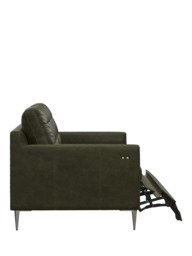 John Lewis Draper II Motion Large 3 Seater Leather Sofa, Metal Leg - thumbnail 3