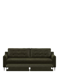 John Lewis Draper II Motion Large 3 Seater Leather Sofa, Metal Leg - thumbnail 5