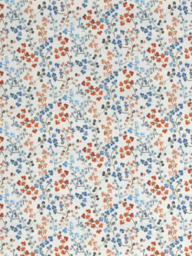 John Lewis Clover Print Pair Blackout/Thermal Lined Pencil Pleat Curtains, Multi - thumbnail 2