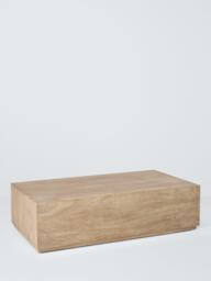 John Lewis Haven Coffee Table, FSC-Certified (Mango Wood), Natural - thumbnail 1