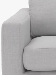 John Lewis Barbican Armchair, Light Leg - thumbnail 4