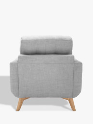 John Lewis Barbican Armchair, Light Leg - thumbnail 3