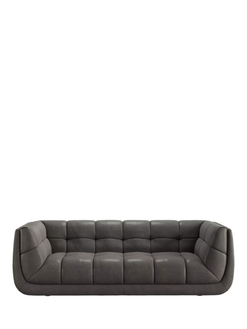 At The Helm Leo Grand 3 Seater Leather Sofa - image 1