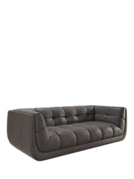 At The Helm Leo Grand 3 Seater Leather Sofa - thumbnail 3