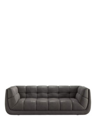 At The Helm Leo Grand 3 Seater Leather Sofa - thumbnail 1