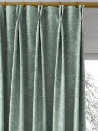 Sanderson Lymington Damask Made to Measure Curtains or Roman Blind, Slate Blue - thumbnail 4