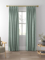 Sanderson Lymington Damask Made to Measure Curtains or Roman Blind, Slate Blue - thumbnail 5