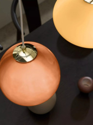MADE Adrienne Diner Triple Pendant Ceiling Light, Pink - thumbnail 4