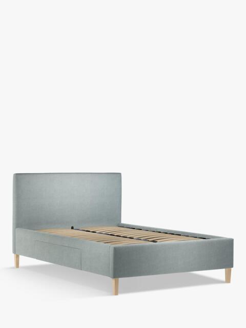 John Lewis Emily 2 Drawer Upholstered Bed Frame, Double - image 1