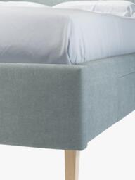 John Lewis Emily 2 Drawer Upholstered Bed Frame, Double - thumbnail 3
