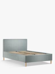 John Lewis Emily 2 Drawer Upholstered Bed Frame, Double
