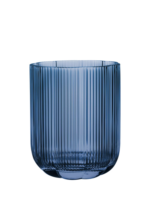 Villeroy & Boch Fleur Glass Vase, H15cm, Bleu - image 1