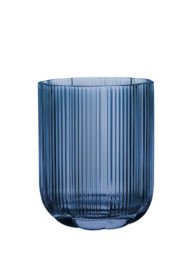 Villeroy & Boch Fleur Glass Vase, H15cm, Bleu - thumbnail 1