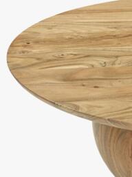 John Lewis Orb Acacia Wood Coffee Table, Natural - thumbnail 3