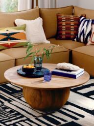 John Lewis Orb Acacia Wood Coffee Table, Natural - thumbnail 2