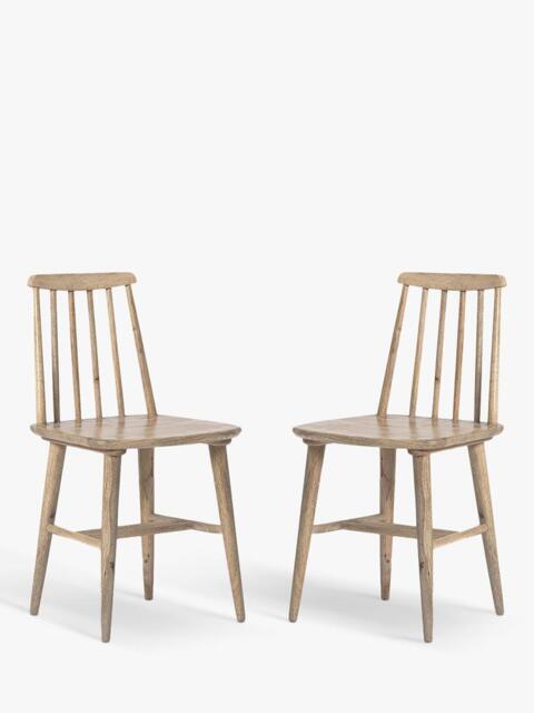 Swoon Ollie Dining Chair, Natural Oak Stain, Set of 2 - image 1