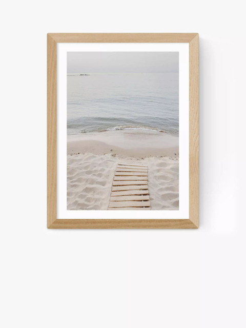 EAST END PRINTS Sisi and Seb 'To the Sea' Framed Print