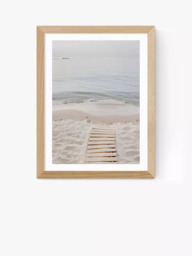 EAST END PRINTS Sisi and Seb 'To the Sea' Framed Print