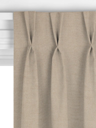 John Lewis Cotton Jute Made to Measure Curtains or Roman Blind, Butterscotch Natural - thumbnail 5