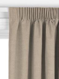 John Lewis Cotton Jute Made to Measure Curtains or Roman Blind, Butterscotch Natural - thumbnail 3
