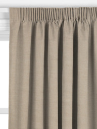 John Lewis Cotton Jute Made to Measure Curtains or Roman Blind, Butterscotch Natural - thumbnail 2