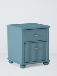 John Lewis Reed 2 Drawer Bedside Table - thumbnail 1