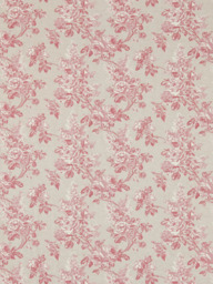 Sanderson Sorilla Damask Made to Measure Curtains or Roman Blind, Rose/Linen - thumbnail 1