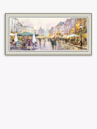 John Lewis Richard Macneil 'Evening Glow' Framed Print, 60 x 126cm, Multi
