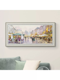 John Lewis Richard Macneil 'Evening Glow' Framed Print, 60 x 126cm, Multi - thumbnail 2