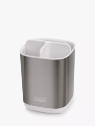 Joseph Joseph EasyStore™ Toothbrush Holder, Stainless Steel - thumbnail 1