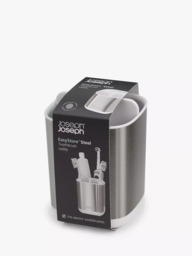 Joseph Joseph EasyStore™ Toothbrush Holder, Stainless Steel - thumbnail 2