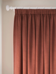 John Lewis Textured Weave Ultra Thermal Lined Pencil Pleat Door Curtain - thumbnail 4