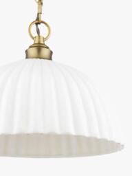 Laura Ashley Durford Large Pendant Ceiling Light, Antique Brass - thumbnail 6