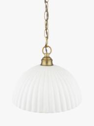 Laura Ashley Durford Large Pendant Ceiling Light, Antique Brass - thumbnail 5