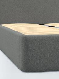 John Lewis Alice Drawer End Upholstered Bed Frame, Super King Size - thumbnail 4