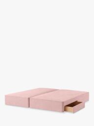 John Lewis Pocket Sprung Upholstered 2 Drawer Divan Base, Emperor