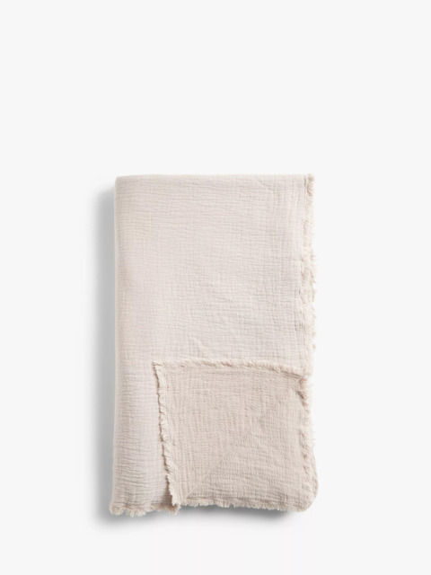 John Lewis Washed Cotton Bedspread - image 1