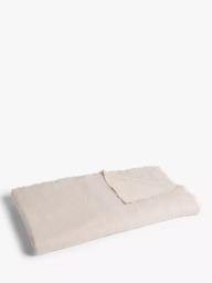 John Lewis Washed Cotton Bedspread - thumbnail 4