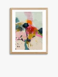 EAST END PRINTS Ana Rut Bre 'Paysage Abstrait' Framed Print, 53.4 x 43.4cm, Natural - thumbnail 1